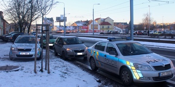 Postřelený muž v Plzni