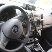 Opilá žena se rozhodla řídit policejní auto