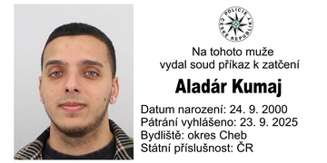 Aladár Kumaj je v celostátním pátrání