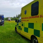 Na dělníka v lese spadla větev