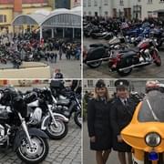 Tisíc motorkářů zaplavilo centrum Plzně