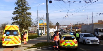 V Borské ulici v Plzni srazili dítě