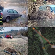 Po delším letu zaparkoval do rybníka