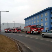 Hasiči vyjeli k požáru ubytovny