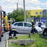 Další dnešní střet cyklisty s osobním vozem