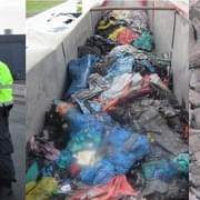 Do Česka nelegálně míří kamiony plné odpadků a sutě z Německa