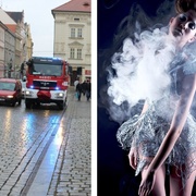 Hasiči jeli k požáru, ale místo plamenů nalezli modelky v plném zápalu