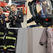 Ježíšek naděloval hasičům i policistům