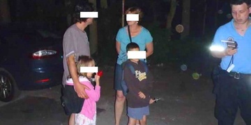 Opili se před dětmi