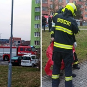 Únik chlóru v základní škole