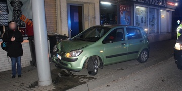 Dopravní nehoda v centru Plzně