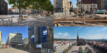 Farmářské trhy v Plzni jedou dál, kvůli proměně náměstí Republiky se jen přesunuly