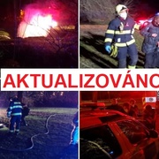 Aktualizováno: „Ona řvala a jemu hořela horní polovina těla,“ popsal svědek