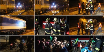 Život 250 cestujících z dvou vlaků ohrozil strojvedoucí