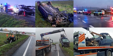 Při střetu vozů byli zraněni tři lidé