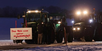 Protest německých zemědělců může zkomplikovat dopravu i u nás