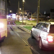 Aktuálně: Dopravní nehoda osobního vozu a tramvaje