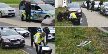 Zfetovaný muž vyrazil na procházku s revolverem