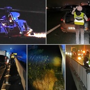 Aktualizujeme: Pachatel omylem skočil z mostu - teď bojuje v nemocnici o život