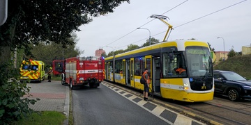 Řidička vjela přímo před jedoucí tramvaj