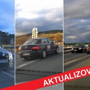Bezohledný taxikář ohrozil několik řidičů
