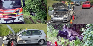Ke dvěma dopravním nehodám došlo v rozmezí několika minut