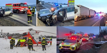 Tragická nehoda si vyžádala jeden lidský život a další tři zraněné - aktualizováno