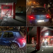 Autem projel vestibul Penny marketu