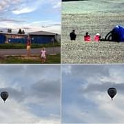 Horkovzdušný balon havaroval po seskoku výsadkářů