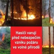 Během tří dnů tři lesní požáry - v západních Čechách platí výstraha Českého hydrometeorologického ústavu