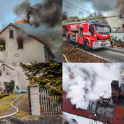 Seniorce hořel dům nad hlavou