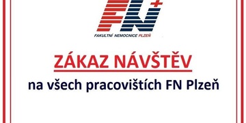 Zákaz návštěv v nemocnici v Plzni
