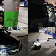 Těžce opilá žena sebrala manželovi auto a pak s ním bourala na čerpačce