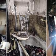 Ranní požár bytu v Sokolovské - článek byl aktualizován