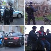 Šílenec jedoucí dvoustovkou, uzavřené sjezdy z dálnice a pachatel na střeše školy