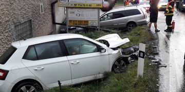 Řidička podlehla zraněním utrpěným při nehodě