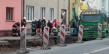 Únik plynu v Chotěšově