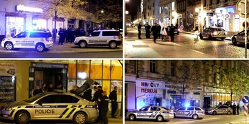 Noční bitky v Plzni vyvrcholily, když sedmnáctiletý chlapec střílel u Alibi