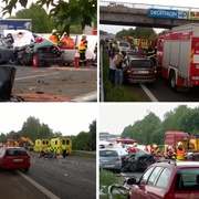 Tragédie na D5, dálnice se uzavřela