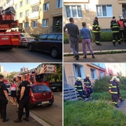 Kdosi v domě na Borech zapálil kanystr hořlaviny