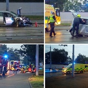 Velice vážná nehoda v centru Plzně