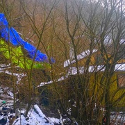 Pád paraglidisty v Plzni