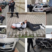Recidivistu doslova přišpendlili na zeď - aktualizováno