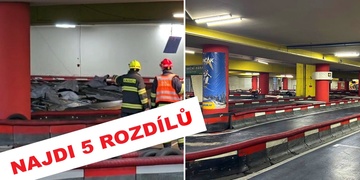 KartArena se po propadnutí muže stropem znovu otevírá