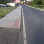 Střet osobního vozu s cyklistou