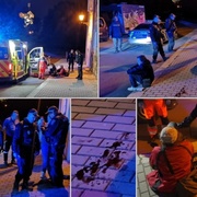 Senior údajně napadl opilou těhotnou ženu a tak ho její muž zkopal