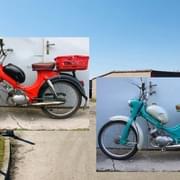 Odcizené historické mopedy v Plzni na Borech