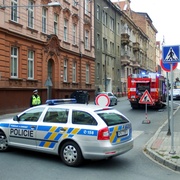 Havárie plynu uzavřela Koperníkovu ulici v Plzni