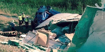 Dnes bylo vážných nehod více, na dálnici D5 boural kamion