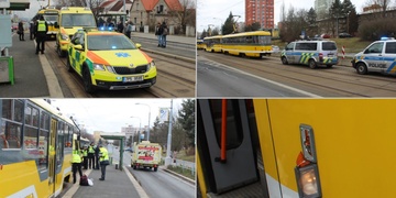 Ve Skvrňanech zasahují policisté i záchranáři